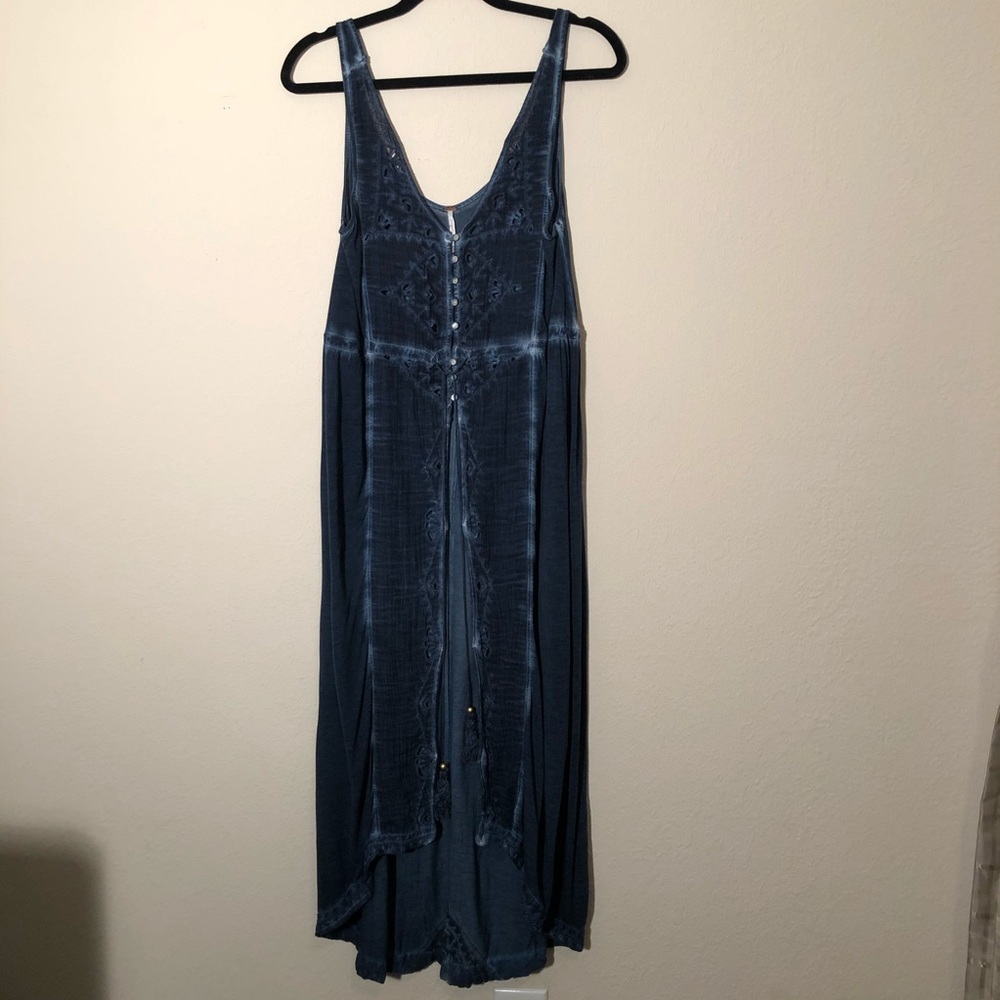 Free people teal tunic